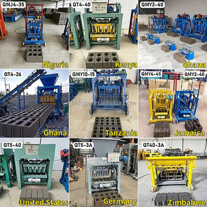 Machine automatique populaire <span class=keywords><strong>pour</strong></span> la fabrication de briques en cendres volantes, modèle de moteur diesel, <span class=keywords><strong>pour</strong></span> clôtures et murs de séparation - Product Image 6