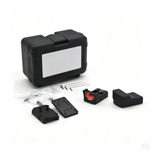 Support optique de précision en aluminium avec interface Weaver, double verrouillage à vis, noir, accessoire d'observation extérieur durable, installation facile - Product Image 3