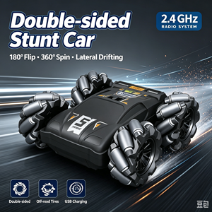 Nouvelle Voiture Télécommandée RC Stunt Cool 2.4G, Voiture de Stunt Rotative Double Face, Voiture de Drift Radiocommandée pour Enfants - Product Image 1
