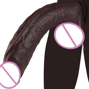 <span class=keywords><strong>Dildo</strong></span> en silicone noir super long de 11 pouces avec ventouse puissante, masturbateur réaliste énorme pour femmes - Product Image 1