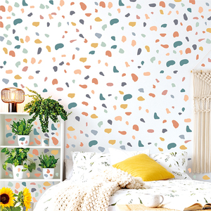 Adesivi <span class=keywords><strong>murali</strong></span> a <span class=keywords><strong>pois</strong></span> irregolari 28 pz/set adesivi <span class=keywords><strong>murali</strong></span> da camera da letto vivaio soggiorno bagno vinile adesivi <span class=keywords><strong>murali</strong></span> - Product Image 1