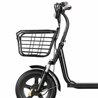 Vélo Électrique Urbain 14 Pouces à Cadre en Acier, Frein à Câble, VTT Électrique à Cadre Bas avec Batterie Amovible pour Adultes - Vente en Gros Usine OEM