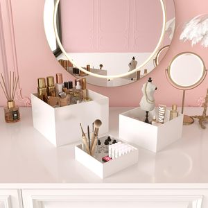 Présentoirs sur mesure blancs en acrylique pour gâteaux, plateaux, buffets, traiteurs, présentation <span class=keywords><strong>de</strong></span> bijoux et vente au détail - Product Image 3