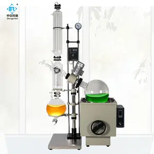 CE approvato laboratorio di estrazione di distillazione di olio essenziale rotovap rotante evaporatore bagno d'acqua per estratto di distillazione