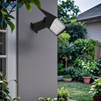 Lampe murale solaire LED étanche IP65 pour jardin, 3 températures de couleur, projecteur paysager en ABS pour extérieur, cour, pelouse, allée, CE