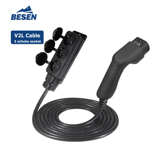 <span class=keywords><strong>Cable</strong></span> V2L de Vehículo <span class=keywords><strong>a</strong></span> Carga <span class=keywords><strong>Tipo</strong></span> <span class=keywords><strong>2</strong></span> Enchufe Hembra <span class=keywords><strong>a</strong></span> 3 Enchufes <span class=keywords><strong>Schuko</strong></span> para Electricidad al Aire Libre Camping(5 Metros) - Product Image 1