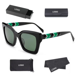 Gafas <span class=keywords><strong>de</strong></span> <span class=keywords><strong>Sol</strong></span> Unisex <span class=keywords><strong>de</strong></span> Alta Calidad con Marco <span class=keywords><strong>de</strong></span> Acetato, Estilo Ojo <span class=keywords><strong>de</strong></span> Gato, <span class=keywords><strong>Lentes</strong></span> Polarizadas con Logotipo Personalizado <span class=keywords><strong>para</strong></span> un Estilo Casual al Aire Libre - Product Image 2