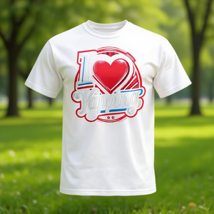 T-shirt « I Heart Yapping Talkative » - Catégorie promotionnelle - Product Image 3