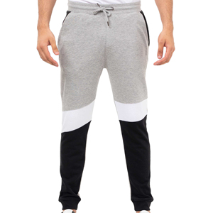 Wholesale Lightweight Casual Blank Sweatpants <b>Trousers</b> Custom Logo Fleece <b>Cuffed</b> Bottom with Pockets Drawstring for Streetwear - Product Image 2