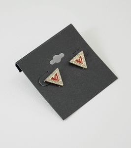 Pendientes de Cristal de Alta Calidad con Forma de Signo de Interrogación, Pendientes Triangulares de Moda para Fiesta - Product Image 2