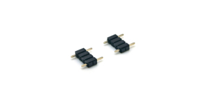 Conector de pines de paso de 2.54mm, de una sola fila, pines rectos 2,3 faltantes, H5.0mm 1*4P - Product Image 4