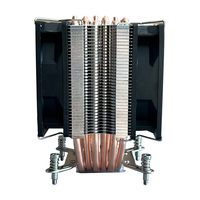 2 Ventilateur 90mm 6 Heat Pipe Cpu Cooler Air Cooler Pc Fan 4Pin pour Intel LGA115x 1366 2011 2099 X79 X99 X299 AM3 AM4 AM5