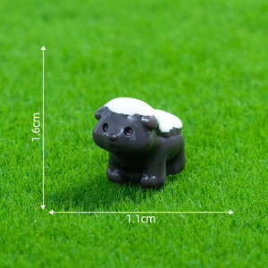 Set de Figuritas de Resina de Animales Miniatura, Adornos de Resina para Terrarios, Llaveros y Decoración de Jardines de Hadas - Product Image 6