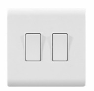 Interrupteur à plaque 2 voies 1 voie