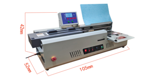 Máquina Encuadernadora de Libros de Alta Eficiencia con 3 Rodillos y Fusión en Caliente, Totalmente Automática, 60 mm de Grosor, 1200 W, Encuadernadora de Documentos A4 para Cuadernos - Product Image 2