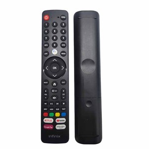Telecomando Sostitutivo per Google TV con Codice Fisso, Batteria AAA, Controllo Vocale, LED, Smart TV, <span class=keywords><strong>YouTube</strong></span>, Netflix, Google <span class=keywords><strong>Play</strong></span>, 47 Pulsanti - Product Image 1