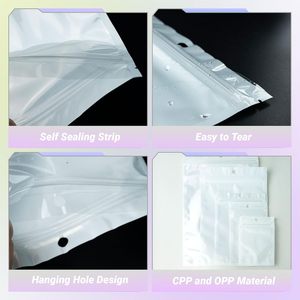 <strong>Custom</strong> Ziplock Treat Bag Clear Self Sealing Pouch Packaging for Party Favor, Small Business <strong>Supplies</strong>,Candy,<strong>Jewelry</strong>,Cookie - Product Image 5