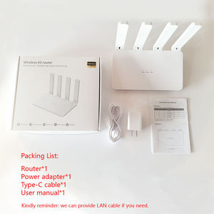 <span class=keywords><strong>Router</strong></span> CPE LTE WiFi6 de Fábrica con Firewall, Ranura para Tarjeta Nano SIM, 4G Inalámbrico, Puerto Ethernet de 300Mbps, Plug and Play - Product Image 5