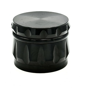 Broyeur à herbes rond en alliage d'aluminium avec logo personnalisé, style moderne, pour accessoires de fumage - Product Image 1