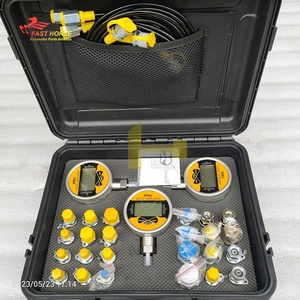 Pièces de moteur Hangood, manomètre hydraulique 0-3500, ensemble de manomètres de test de pression hydraulique, diagnostic YBS-80 230504406 0-60MPa, kits de test - Product Image 2