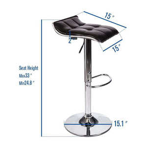 Cheap Commercial <strong>Bar</strong> Furniture Metal Frame <strong>Counter</strong> Chair Adjustable Kitchen <strong>Bar</strong> Stools - Product Image 6