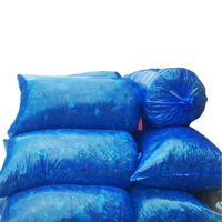 Sacs à ensilage bleus pour le stockage du maïs et du foin, sacs agricoles robustes pour la conservation des aliments du bétail, protégés contre les UV, pochette