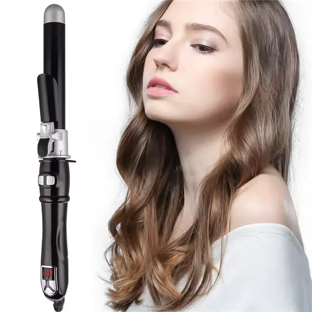 2024 Newest Professional 32mm Hair Styling Irons Fast Heating auto Hair Curler Automatic spin Curling Wand Rotating Curling Iron