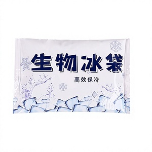 Paquete de hielo de gel biológico autoabsorbente, resistente a roturas, para almacenamiento en frío y transporte de alimentos en cadena de frío. - Product Image 1