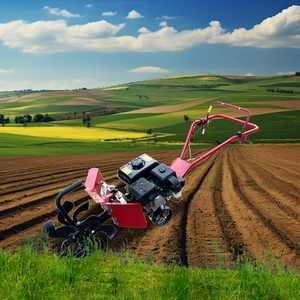 Nieuw Ontwerp Fabriek Leveren Ploeg Roterende Cultivator Machine/Roterende Benzineboerderij 7.5 Hp Motor Vermogen Helmstok Roterende Cultivator