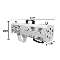 1500W RGB LED lumière pistolet à fumée pistolet à brouillard à main adapté aux fêtes DJ étapes fête de mariage Machine à fumée