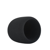 Housse de microphone en mousse compatible avec HyperX SoloCast et SoloCast 2, pare-vent en mousse pour micro