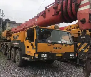 Sany 100Ton Levantamento Do Guindaste Caminhão Guindaste Usado Maquinaria de Construção QY100