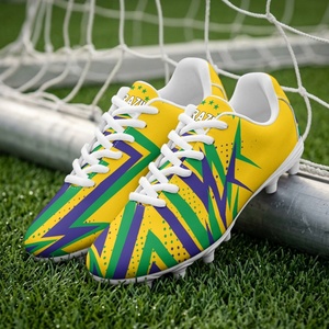 Venta al por Mayor de Botas de Fútbol Brasil 2026WC, Esenciales para los Fanáticos del Brasil, Zapatos de Entrenamiento de Fútbol para Hombre, Nuevo Diseño, Botas de Fútbol <span class=keywords><strong>Samba</strong></span> - Product Image 3
