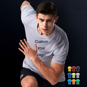 Oem High Quality Quick Dry Running <b>TShirt</b> Sublimation Custom Printing logo 100% Soft Spandex <b>Polyester</b> Dry Fit T-Shirt for Men - Product Image 1