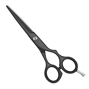 Ciseaux de barbier droits en acier inoxydable, ciseaux de coiffure avec manche en plastique, outil de coupe portable pour salon - Product Image 4