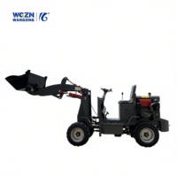 Chargeuse sur pneus WGZN à moteur diesel avec système d'amortissement pour une conduite confortable et une manutention précise des matériaux