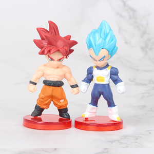 Ensemble de 16 DBZ pour <span class=keywords><strong>Dragon</strong></span> <span class=keywords><strong>Ball</strong></span> Z PVC Action Figures Anime Toy Figures in Cartoon Style pour Décoration ou Collection - Product Image 3