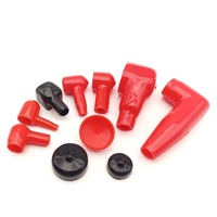 Manchon de borne de couverture d'isolateur de borne de batterie PVC/Silicone flexible