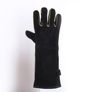 <span class=keywords><strong>Gants</strong></span> de soudage <span class=keywords><strong>Gants</strong></span> de travail <span class=keywords><strong>anti</strong></span>-brûlure épaissis en cuir de vachette résistant à la chaleur pour le soudage et le meulage - Product Image 2