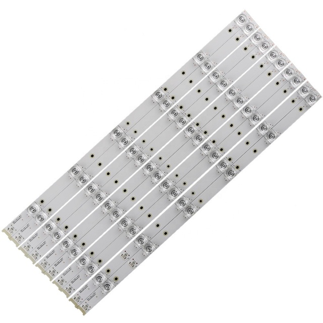 Wep-029/6 55Inch LED TV Backlight  D55A9C/D55A930C/L55P1S-CF 8PCS /Set 515mm 6LEDS Square Backlight Len TV Led Backlight Bar