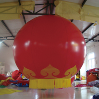 Le logo a imprimé le ballon aérien gonflable scellé d'hélium de PVC pour la publicité