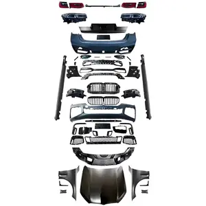 Бамперный обвес для BMW 7 серии G11G12 16-19 моделей модифицированных 20-21 моделей переднего лица новый комплект для старых изменений