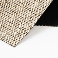 Rouleau de tapis en vinyle tissé PVC, tapis en Textilène Teslin
