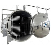 CE 500kg 60m² Vacuümvriesdroger Lyofilisator Vriesdroogmachine voor groenten, fruit en chips
