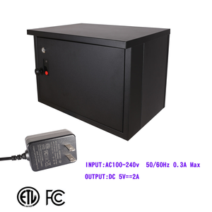Boîte aux lettres intelligente pliable, boîte de livraison de <span class=keywords><strong>colis</strong></span>, boîte de livraison de repas pour extérieur, connectée en WIFI, livraison sans contact - Product Image 3