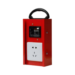 1 Gang Metal Waterproof Socket <b>Box</b> with RCD Leakage Protection 10A 5 Pin IP66,Portable socket <b>box</b> - Product Image 1