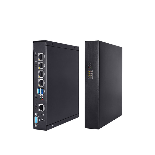 4 Lan Pfsense Firewall Router J4125 Mikrotik X86 4x 2.5G Nic Ports VPN Firewall Mini PC in Stock