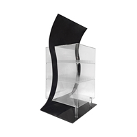 Usine de gros personnalisé accrocheur magasin de fumée bouteille d'huile CBD acrylique vitrine