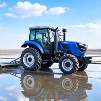 Tractor Compacto Multiusos 4x4 de Alta Resistencia, Aprobado por la EPA y la CE, para Jardín y Granja, con Motor Diésel de 50HP y Bomba de Rendimiento Confiable