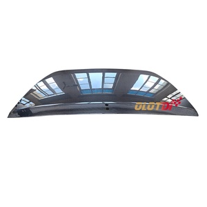 Cubierta de Fibra de Carbono Seca para Maletero Trasero, Panel Decorativo para Hyundai G70 Genesis 2022+, Accesorios Exteriores para Auto - Product Image 5